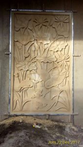 Relief dan Ukiran Batu Paras Jogja